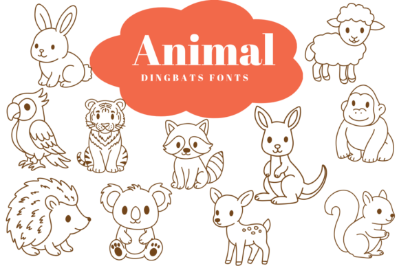 Animal: The Sketch-Style Dingbats Font That Bridges Playfulness and Professional Craft