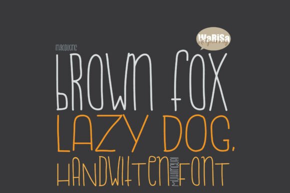 Brown Fox Lazy Dog: The Single-Line Sketch Font That Transforms Digital Drawing Workflows