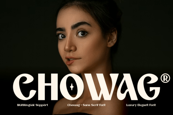 Chowag: Bold, Authentic Display Typography