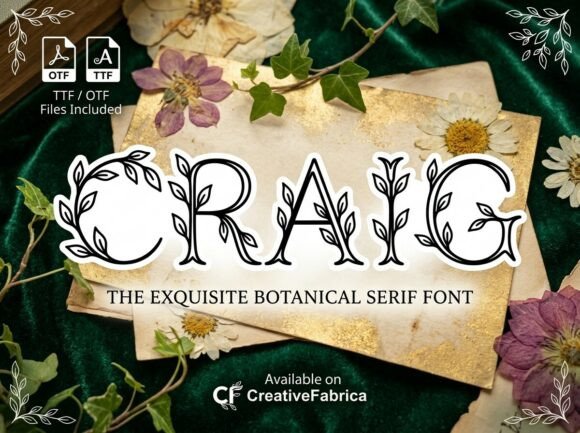 Craig: Where Typography Takes Root
