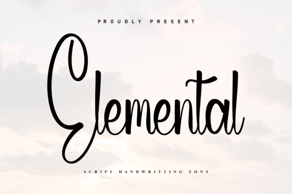 Elemental: The Handwritten Font That Bridges Luxury and Casual Confidence