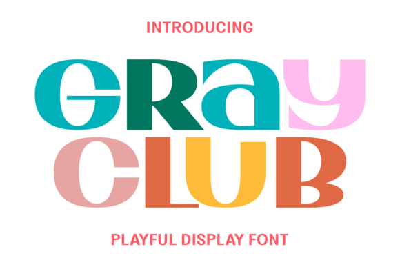 Gray Club Fonts: Where Whimsy Meets Precision in Everyday Design
