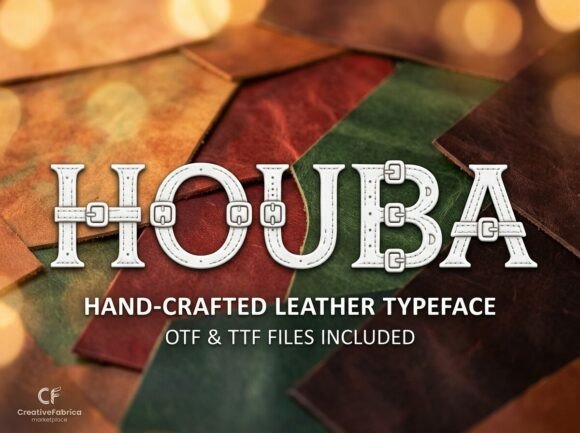 Houba: A Bold Statement in Display Typography