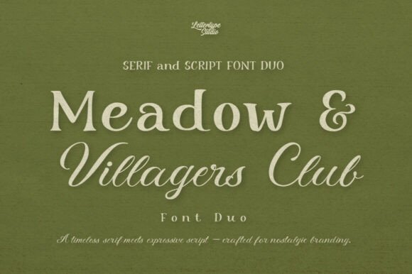 Meadow Villager Club Duo