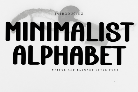 Minimalist Alphabet