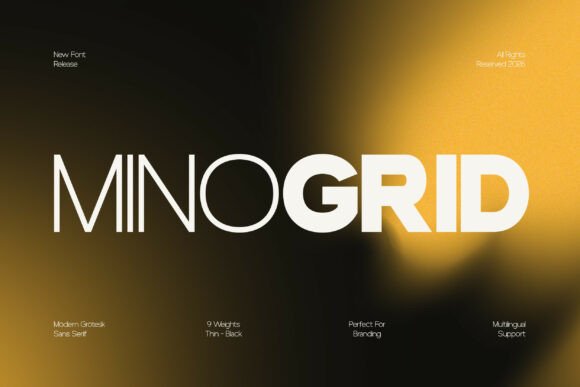 Minogrid: Where Structural Clarity Meets Typographic Versatility