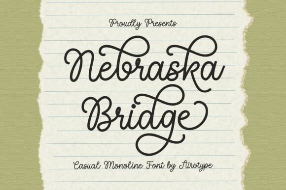 Nebraska Bridge: Where Handwritten Warmth Meets Modern Design