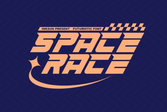 Space Race: The Futuristic Display Font That Blends Speed, Sci-Fi, and Bold Visual Impact