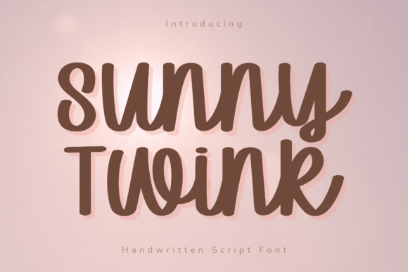 Sunny Twink: The Warm, Handwritten Font That Feels Like a Smile