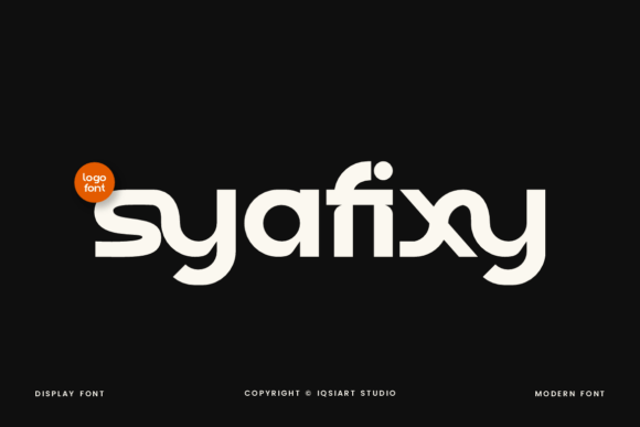 Syafixy: Bold, Authentic Display Typography