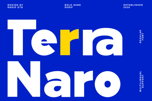 Terra Naro: Bold, Clean, Unmistakable